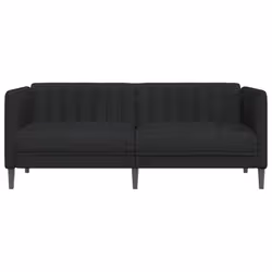VidaXL 372606 canapé 2 siège(s) Noir - Vue supplémentaire 4