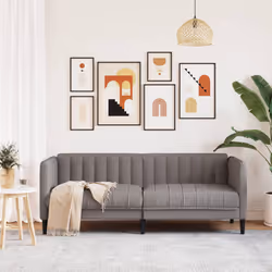 VidaXL 372609 canapé 2 siège(s) Taupe