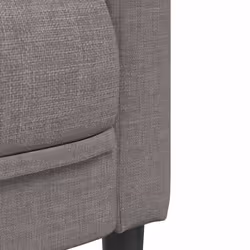 VidaXL 372609 canapé 2 siège(s) Taupe - Vue supplémentaire 7