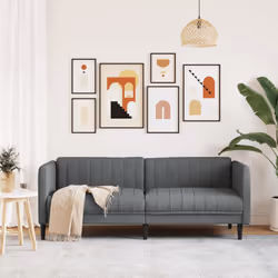 VidaXL 372614 canapé 3 siège(s) Gris