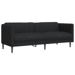 VidaXL 372615 canapé 3 siège(s) Noir