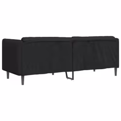 VidaXL 372615 canapé 3 siège(s) Noir - Vue supplémentaire 6