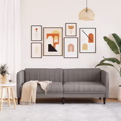 VidaXL 372618 canapé 3 siège(s) Taupe