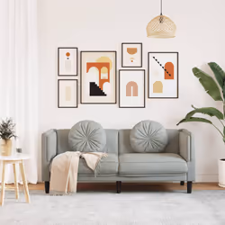 VidaXL 372632 canapé 2 siège(s) Gris