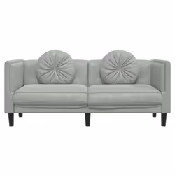 VidaXL 372632 canapé 2 siège(s) Gris - Vue supplémentaire 4
