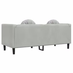 VidaXL 372632 canapé 2 siège(s) Gris - Vue supplémentaire 6