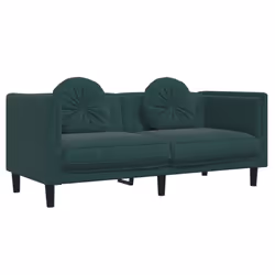 VidaXL 372634, Vert, 2 siège(s), Polyester, Polywood, Bois, 1735 mm, 770 mm, 700 mm