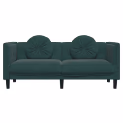 VidaXL 372634 canapé 2 siège(s) Vert - Vue supplémentaire 4