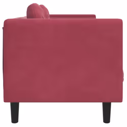 VidaXL 372636 canapé 2 siège(s) Rouge - Vue supplémentaire 5