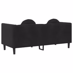 VidaXL 372637 canapé 2 siège(s) Noir - Vue supplémentaire 6