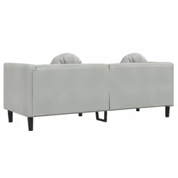 VidaXL 372642 canapé 3 siège(s) Gris - Vue supplémentaire 6