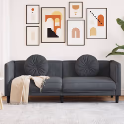 VidaXL 372643 canapé 3 siège(s) Gris
