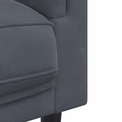 VidaXL 372643 canapé 3 siège(s) Gris - Vue supplémentaire 7