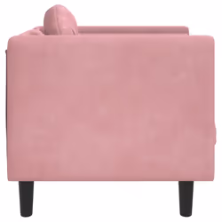 VidaXL 372645 canapé 3 siège(s) Rose - Vue supplémentaire 5
