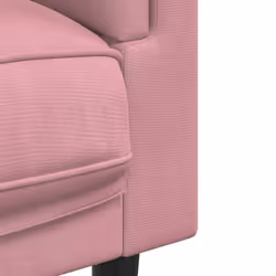 VidaXL 372645 canapé 3 siège(s) Rose - Vue supplémentaire 7