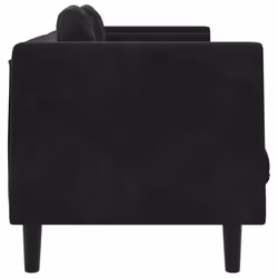 VidaXL 372647 canapé 3 siège(s) Noir - Vue supplémentaire 5