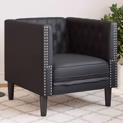Ce fauteuil Chesterfield est un excellent endroit pour discuter, lire, regarder la télévision ou simplement vous détendre. Il ...