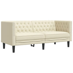 VidaXL 372660 canapé 2 siège(s) Crème