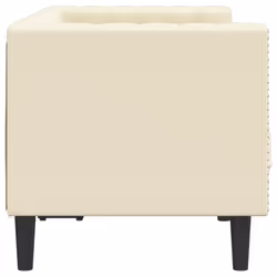 VidaXL 372660 canapé 2 siège(s) Crème - Vue supplémentaire 5
