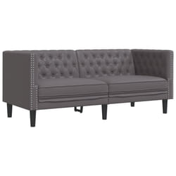 VidaXL 372662 canapé 2 siège(s) Gris