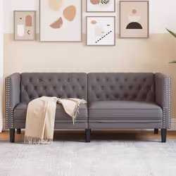 VidaXL 372662 canapé 2 siège(s) Gris