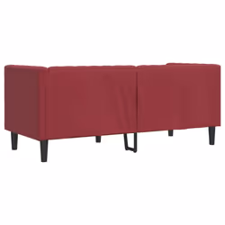 VidaXL 372663 canapé 2 siège(s) Rouge - Vue supplémentaire 6