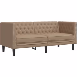 Ce canapé Chesterfield 2 places est un excellent endroit pour discuter, lire, regarder la télévision ou simplement vous déten ...
