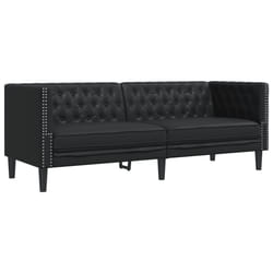 VidaXL 372666 canapé 3 siège(s) Noir