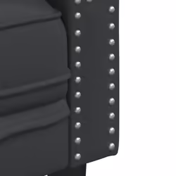 VidaXL 372666 canapé 3 siège(s) Noir - Vue supplémentaire 7