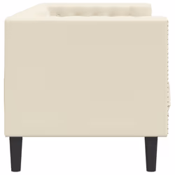 VidaXL 372667 canapé 3 siège(s) Crème - Vue supplémentaire 5