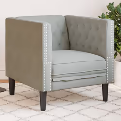 Ce fauteuil Chesterfield est un excellent endroit pour discuter, lire, regarder la télévision ou simplement vous détendre. Il ...