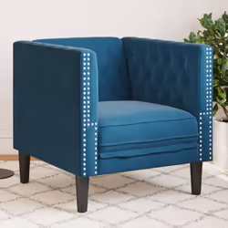 Ce fauteuil Chesterfield est un excellent endroit pour discuter, lire, regarder la télévision ou simplement vous détendre. Il ...