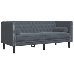 VidaXL 372684 canapé 2 siège(s) Gris