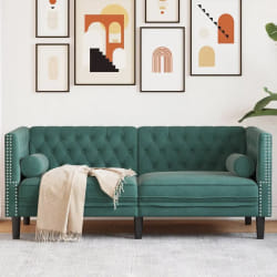 vidaXL Chesterfield