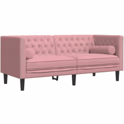 Ce canapé Chesterfield 2 places est un excellent endroit pour discuter, lire, regarder la télévision ou simplement vous déten ...