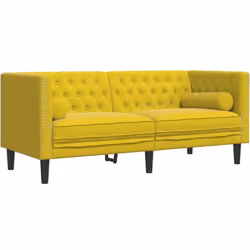 Ce canapé Chesterfield 2 places est un excellent endroit pour discuter, lire, regarder la télévision ou simplement vous déten ...