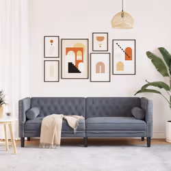 VidaXL 372694 canapé 3 siège(s) Gris