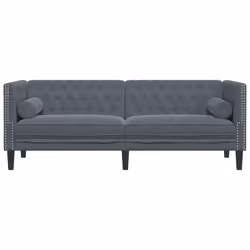 VidaXL 372694 canapé 3 siège(s) Gris - Vue supplémentaire 4