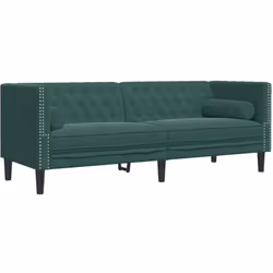 Ce canapé Chesterfield 3 places est un excellent endroit pour discuter, lire, regarder la télévision ou simplement vous déten ...