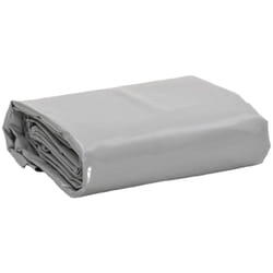 Vidaxl - Bâche gris 5x5 m 650 g/m²