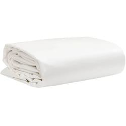 vidaXL Bâche blanc 1,5x10 m 650 g/m²