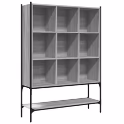 VidaXL 3214332, Gris, Chêne, Acier, Bois, 1020 mm, 300 mm, 1415 mm