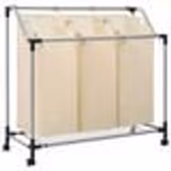 vidaXL Ensemble de meubles de salle de bain 3 pcs Sonoma gris