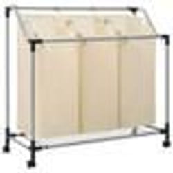 vidaXL Ensemble de meubles de salle de bain 3 pcs Sonoma gris
