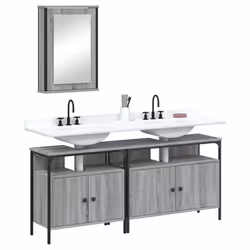 VidaXL 3214788 ensemble de meuble de salle de bain