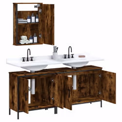 VidaXL 3214792 ensemble de meuble de salle de bain - Vue supplémentaire 4