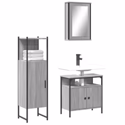 VidaXL 3214818 ensemble de meuble de salle de bain