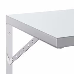 VidaXL 3214503 étagères Acier inoxydable Argent - Vue supplémentaire 8