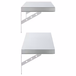 VidaXL 3214504 étagères Acier inoxydable Argent - Vue supplémentaire 6
