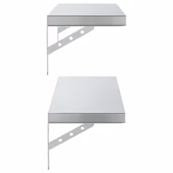 VidaXL 3214507 étagères Acier inoxydable Argent - Vue supplémentaire 6